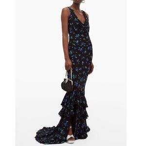 Rat & Boa Santiago Dress Blue Floral Size XS Never Worn